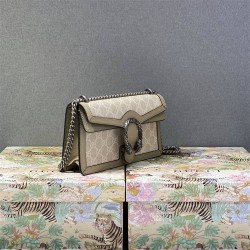 Gucci Beige White, Oatmeal Color, Dionysus, Model: 476432, Size: 16.5x10x4cm