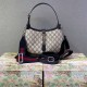 Gucci Jackie 1961, New Monogram, Silver Hardware, Color, Model: 678843, Size: 28x19x4.5cm