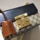 Gucci PadLock Disco bag, Black Monogram, Model: 409487, Size: 20x13x8cm