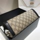 Gucci PadLock, Black Monogram, Model: 498156, Size: 26x18x10cm