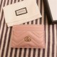 Gucci GG Marmont Card Holder, Pink