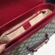 Gucci Horsebit 1955 Medium, 25, Red, Monogram, Model: 602204, Size: 25x18x8cm