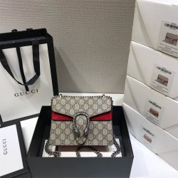 Gucci Dionysus Classic, 20, Monogram, Red, Model: 421970, Size: 20x15.5x5cm