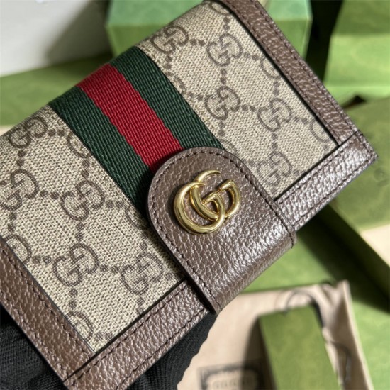 Gucci Ophidia Wallet, Monogram GG, Model: 598914, Size: 10.5x14.5cm