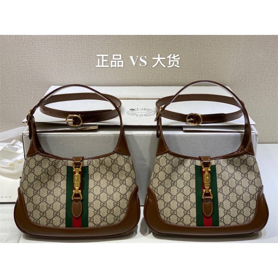 Gucci Jackie 1961, Monogram, 27.5cm, Model: 636706, Size: 27.5x19x4cm