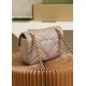 Gucci GG Marmont, 22cm, Pink, Model: 446744, Size: 22x13x6cm