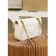 Gucci GG Marmont, 22cm, White, Model: 446744, Size: 22x13x6cm