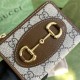 Gucci 1955 Horsebit Wallet, Brown, Monogram, Model: 644459, Size: 11x9x2.5cm