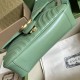 Gucci GG Marmont, Green, 26cm, Model: 443497, Size: 26x15x7cm