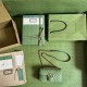 Gucci GG Marmont, Green, 23cm, Model: 446744, Size: 23x14x6cm