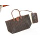 Goyard St Louis Tote Medium Brown PM34 34x28x15cm