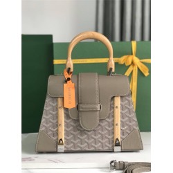 Goyard Saigon Saïgon PM Small 28 Milk Tea Gray Size: 28cm×20cm×12cm