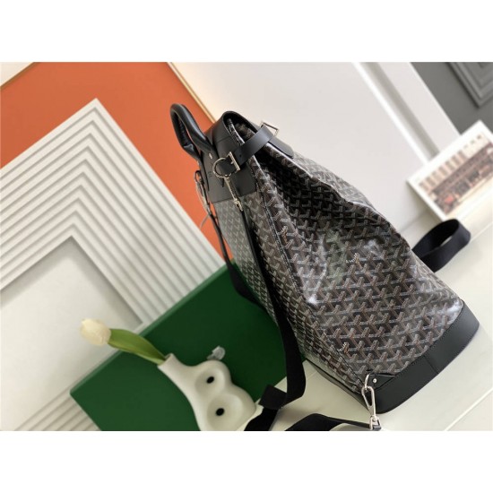 Goyard Steamer PM 48 Extra Large Travel Backpack Black 48 cm x 22 cm x 36 cm