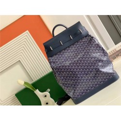 Goyard Steamer PM 48 Extra Large Travel Backpack Blue 48 cm x 22 cm x 36 cm