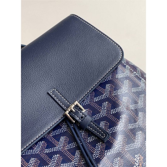 Goyard Alpin Mini 21.5 Deep Blue 8.5x18.5x21.5cm