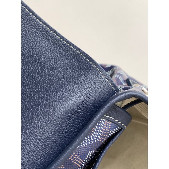 Goyard Alpin Mini 21.5 Deep Blue 8.5x18.5x21.5cm