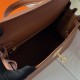 Hermes Hermès Kelly 28cm Togo Ck.37 Golden Brown Waxed Thread Gold Hardware Hand-Stitched