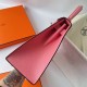 Hermes Hermès Kelly 28cm Epsom 1Q Milk Pink Waxed Thread Silver Hardware Hand-Stitched