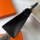 Hermes Hermès Kelly 25cm Epsom Ck89 Black Waxed Thread Gold Hardware Hand-Stitched