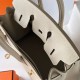 Hermes Hermès Birkin 25cm Togo Ck10 Milk White Waxed Thread Gold Hardware Hand-Stitched