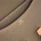 Hermes Hermès Constance 19cm Epsom Ck18 Elephant Grey Waxed Thread Rose Gold Hardware Hand-Stitched