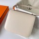 Hermes Hermès Constance 19cm Epsom Ck10 Milk White Waxed Thread Rose Gold Hardware Hand-Stitched