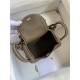 Hermes Hermès Mini Lindy 19cm Imported Taurillon Clemence Leather Elephant Grey Gold Hardware Hand-Stitched