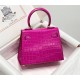 Hermes Hermès Mini Kelly 2 Big-Eared Arabian Nights Purple 20cm Hand-Stitched