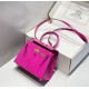 Hermes Hermès Mini Kelly 2 Big-Eared Arabian Nights Purple 20cm Hand-Stitched