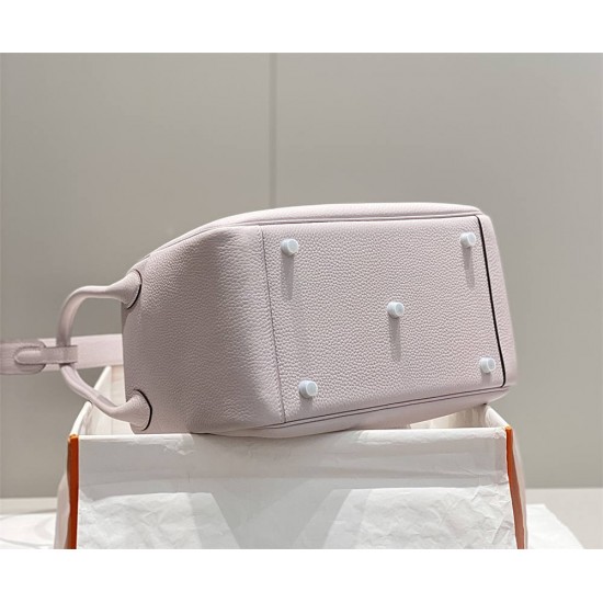 Hermes Hermès Lindy 30 Togo Dreamy Purple 30cm Silver Hardware Hand-Stitched