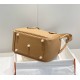 Hermes Hermès Lindy 26 Togo Milk Tea Brown 26cm Silver Hardware Hand-Stitched