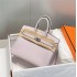 Hermes Hermès Birkin 25 Togo Dreamy Purple Silver Hardware Hand-Stitched