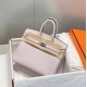 Hermes Hermès Birkin 25 Togo Dreamy Purple Silver Hardware Hand-Stitched