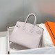 Hermes Hermès Birkin 25 Togo Dreamy Purple Silver Hardware Hand-Stitched