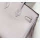 Hermes Hermès Birkin 25 Togo Dreamy Purple Silver Hardware Hand-Stitched