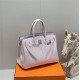 Hermes Hermès Birkin 30 Togo Dreamy Purple Silver Hardware Hand-Stitched