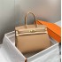 Hermes Hermès Birkin 30 Togo Milk Tea Brown Gold Hardware Hand-Stitched