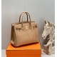 Hermes Hermès Birkin 30 Togo Milk Tea Brown Gold Hardware Hand-Stitched