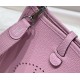 Hermes Hermès Evelyne 18 Togo Pink Silver Hardware Hand-Stitched