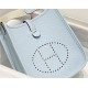 Hermes Hermès Evelyne 18 Togo Light Blue Gold Hardware Hand-Stitched