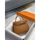 Hermes Hermès Kelly 28 Epsom Brown Gold Hardware Hand-Stitched