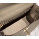 Hermes Hermès Kelly 28 Epsom Grey Gold Hardware Hand-Stitched