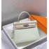 Hermes Hermès Kelly 25 Togo Bubble Green Silver Hardware Hand-Stitched