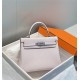 Hermes Hermès Kelly 25 Togo Dreamy Purple Silver Hardware Hand-Stitched