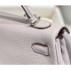 Hermes Hermès Kelly 25 Togo Dreamy Purple Silver Hardware Hand-Stitched