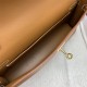 Hermes Hermès Kelly Elan 27 Goat Skin Brown Gold Hardware Hand-Stitched