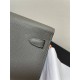 Hermes Hermès Kelly WOC 20.5 Dark Grey Epsom Gold Hardware 20.5 x 11 x 2 cm Hand-Stitched