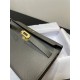 Hermes Hermès Kelly WOC 20.5 Dark Grey Epsom Gold Hardware 20.5 x 11 x 2 cm Hand-Stitched