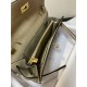 Hermes Hermès Kelly WOC 20.5 Light Grey Epsom Gold Hardware 20.5 x 11 x 2 cm Hand-Stitched