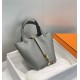 Hermes Hermès Picotin 18 Togo Grey Gold Hardware Hand-Stitched